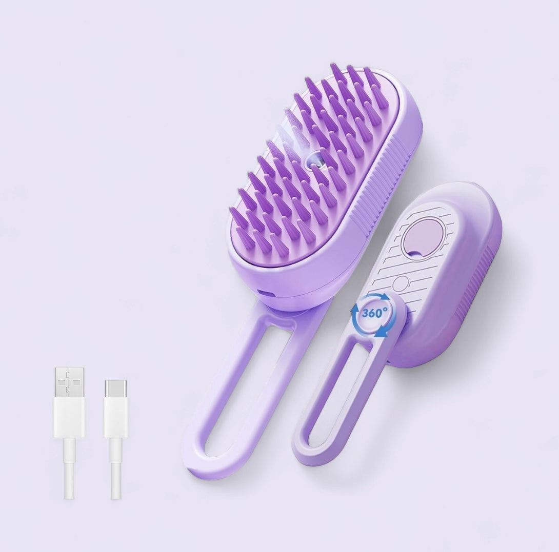 FurGlow™ – Pet Steam Brush